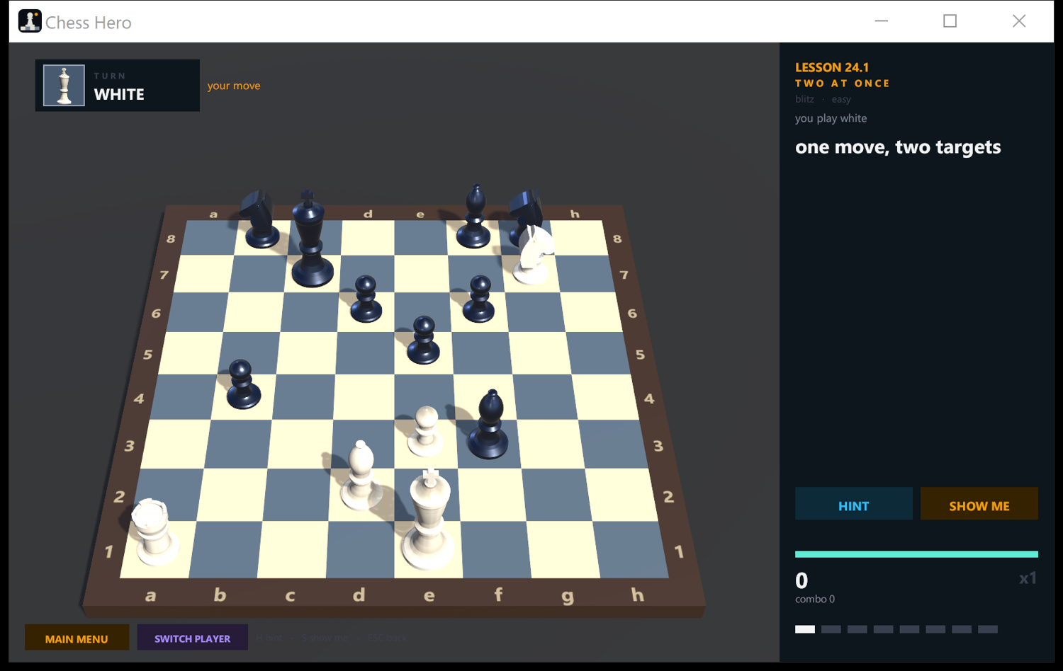 Chess Hero 3D - BLITZ